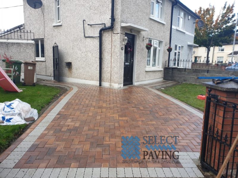 New Patio and Driveway in Crumlin, Dublin (1)