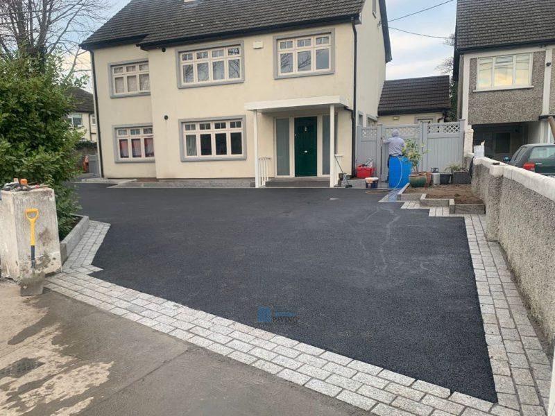 Tarmac Driveway with Two Patio Areas and New Garden Shed in Stillorgan, Dublin - part 2 (9)