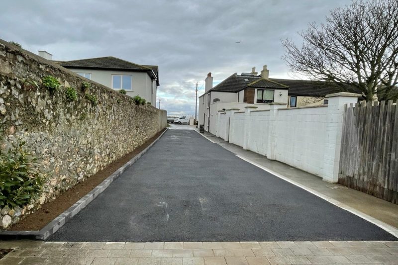 Gravelled Driveway with Tarmac Laneway and Flowerbeds in Sutton, Co. Dublin (6)