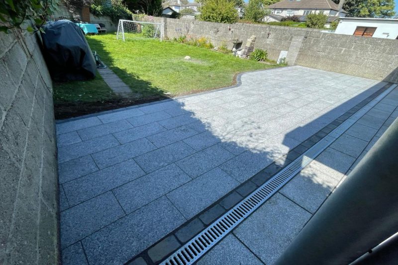 Gravelled Driveway with Granite Slabbed Patio in Raheny, Dublin (2)